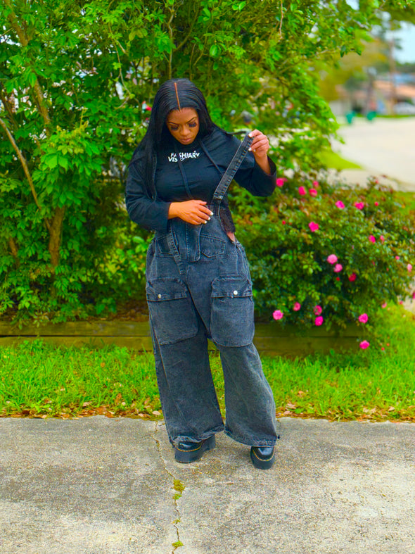 Baggy fits overall Jumpsuit